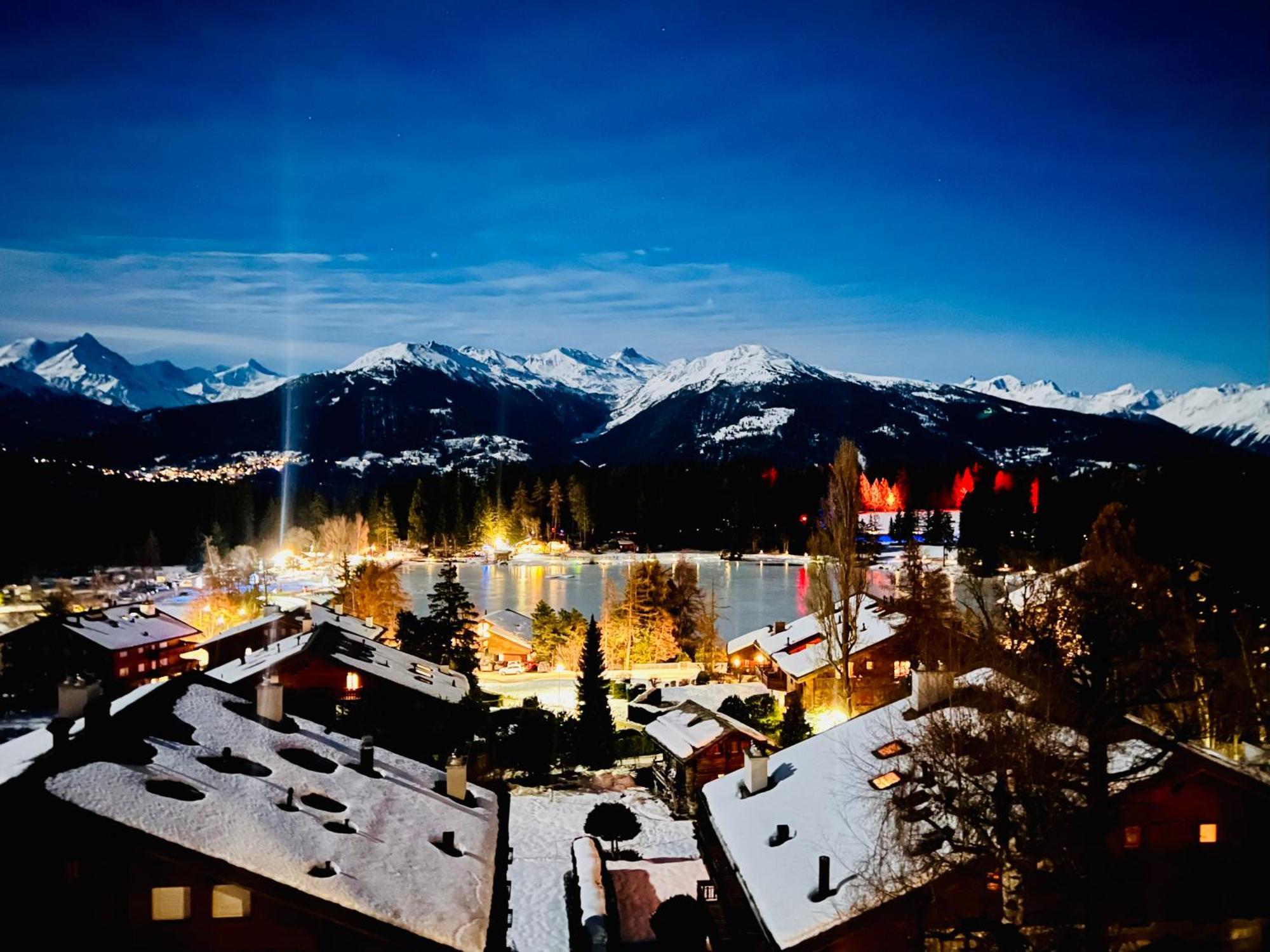 Magnifique Attique Avec Vue Sur Le De La Moubra Crans-Montana